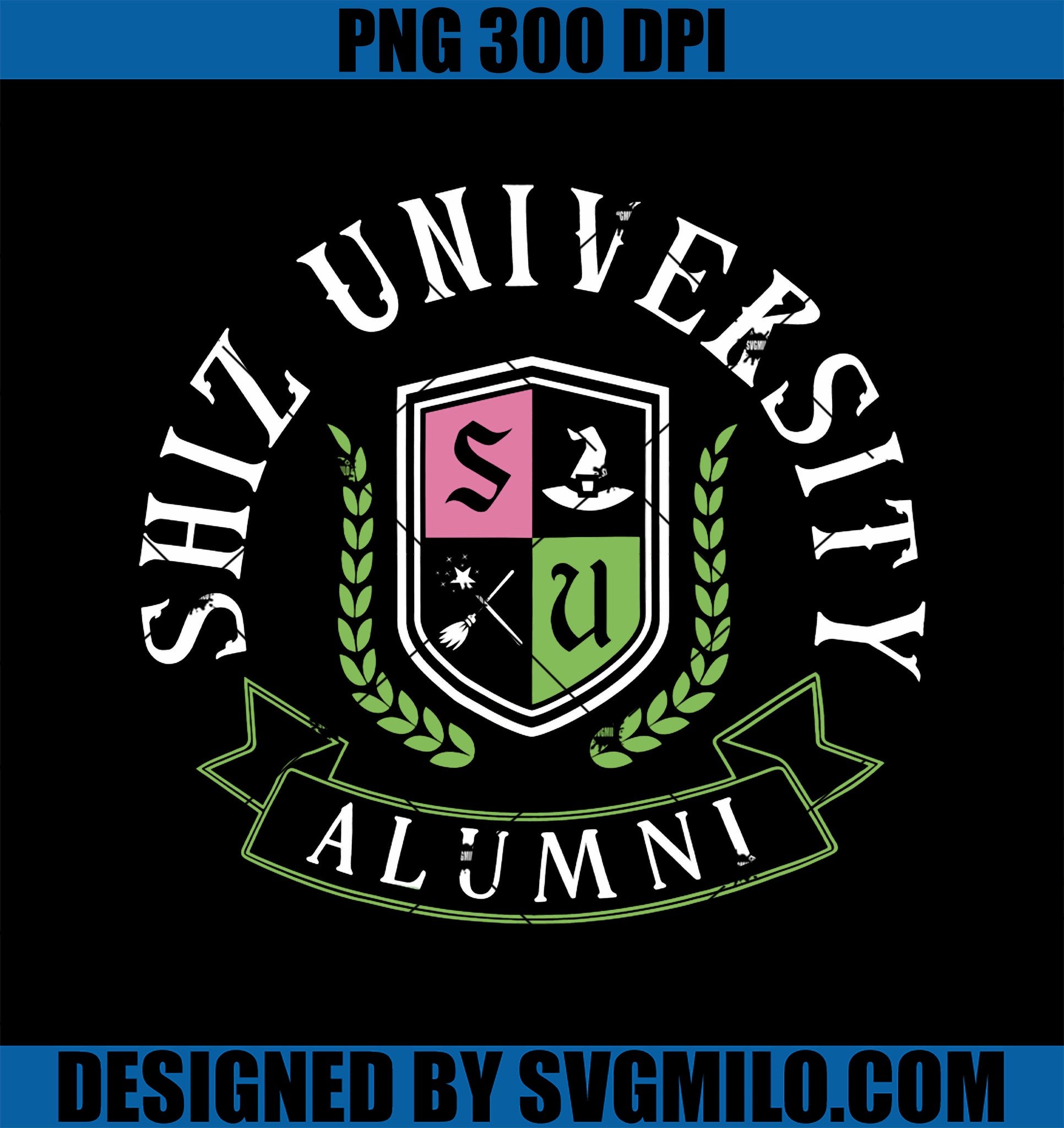 Shiz University Alumni Apparel PNG