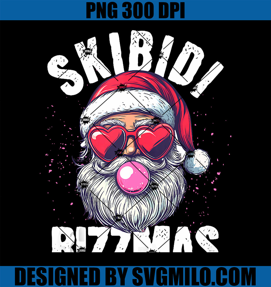 SkibidiRizzmasChristmasPNG_RizzSantaClausCharismaFunnyPNGcopy_1200x1200 ...