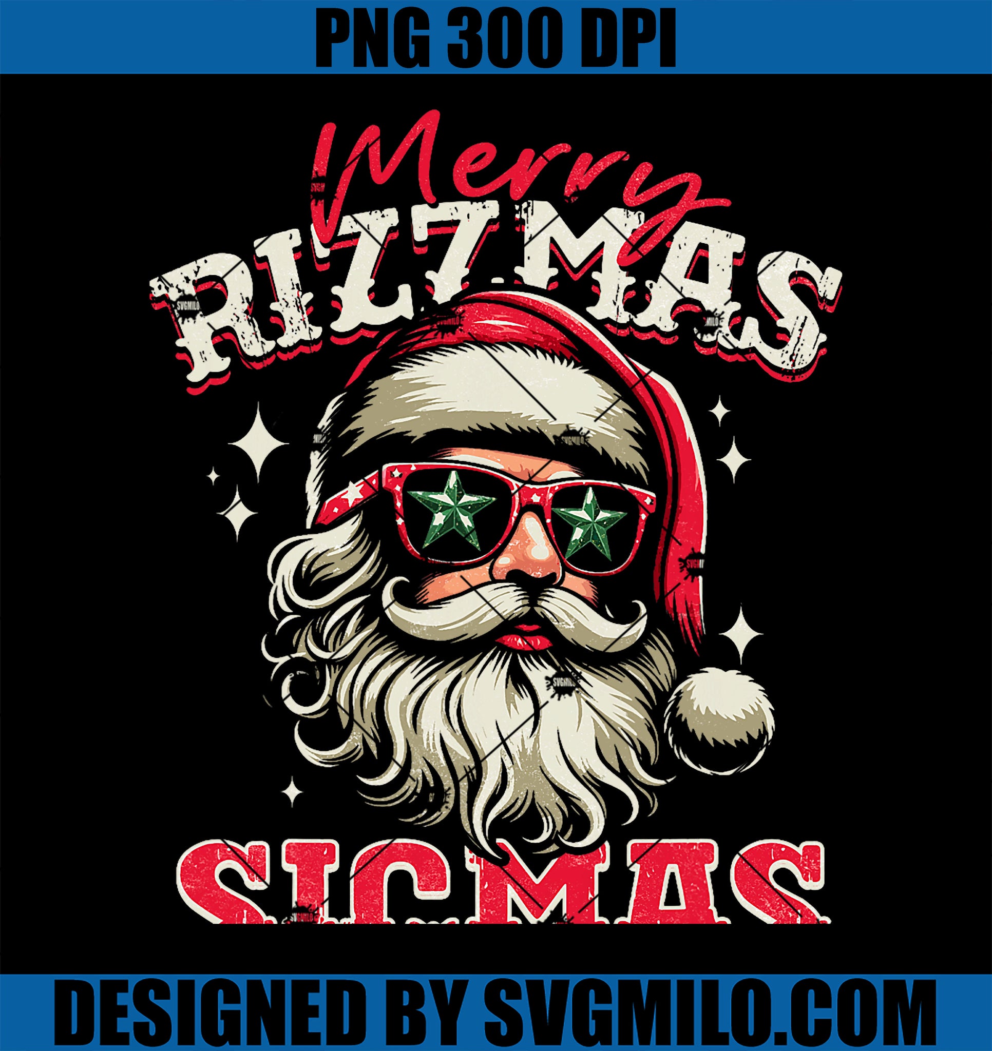 Skibidi Rizzmas Christmas  PNG