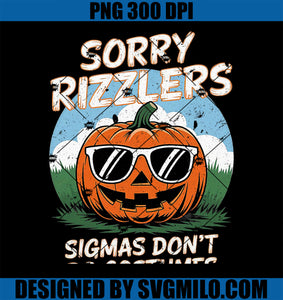 Skibidi Toilet Sigmas Don_t Do Costumes Funny Halloween PNG