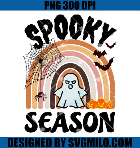 Spooky Season PNG, October Halloween Apparel PNG