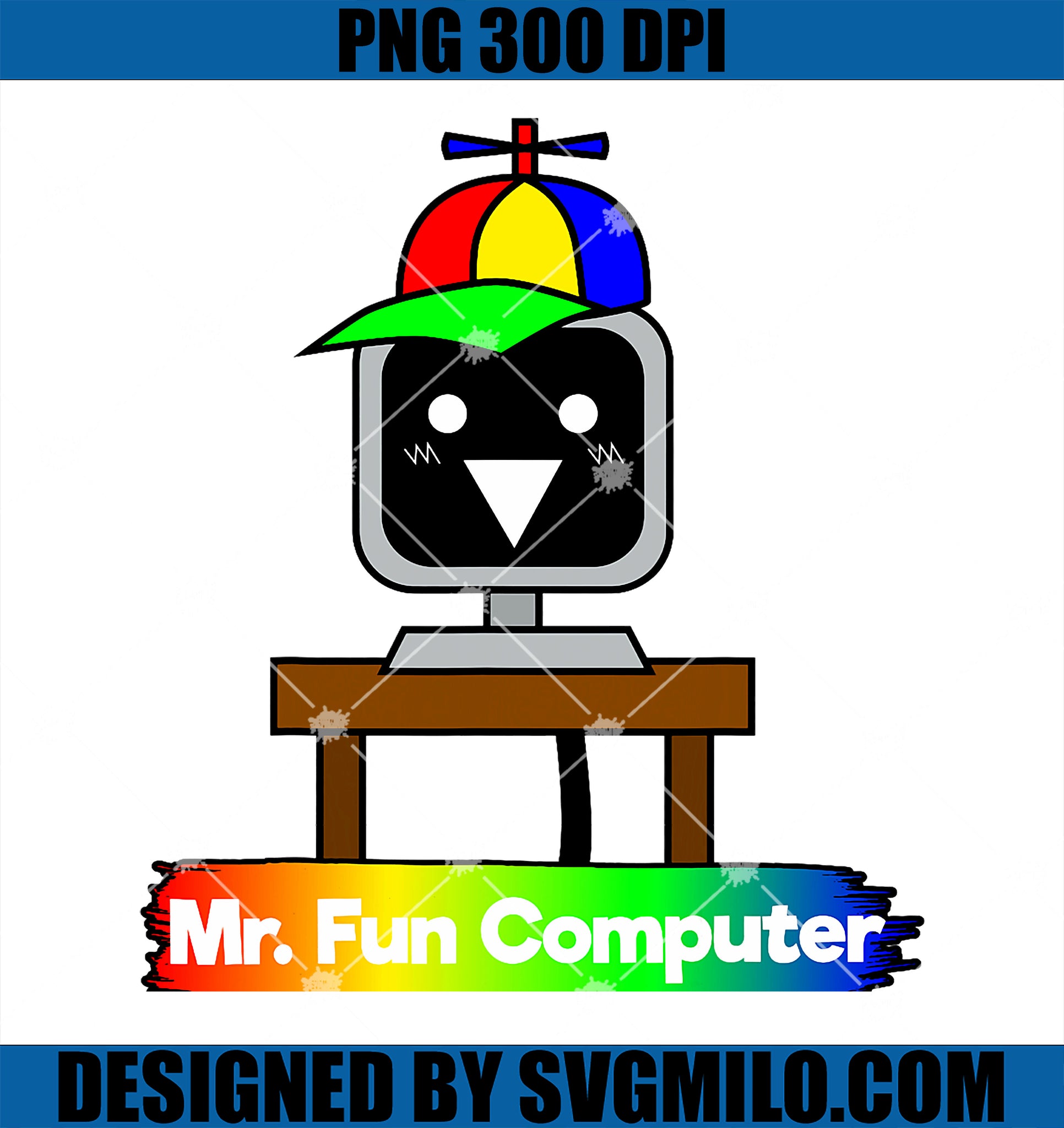 Sprunki Mr Fun Computer PNG