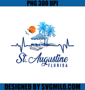 St. Augustine Florida 2025 Vacation Souvenir PNG