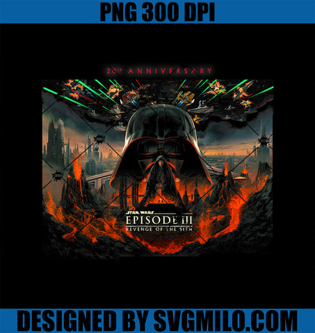 Star Wars 20th Anniversary Episode III PNG, Revenge Of The Sith PNG