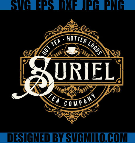 Suriel Tea Co SVG, Hot Tea Hotter Lords Acotar SVG