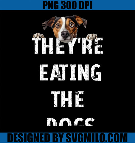 THEY_RE EATING THE DOGS USA PNG, Vote Trump Harris PNG