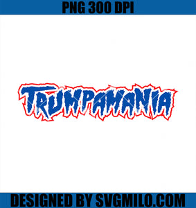 TRUMPAMANIA PNG, Trump Fan 2024 Election Republican PNG