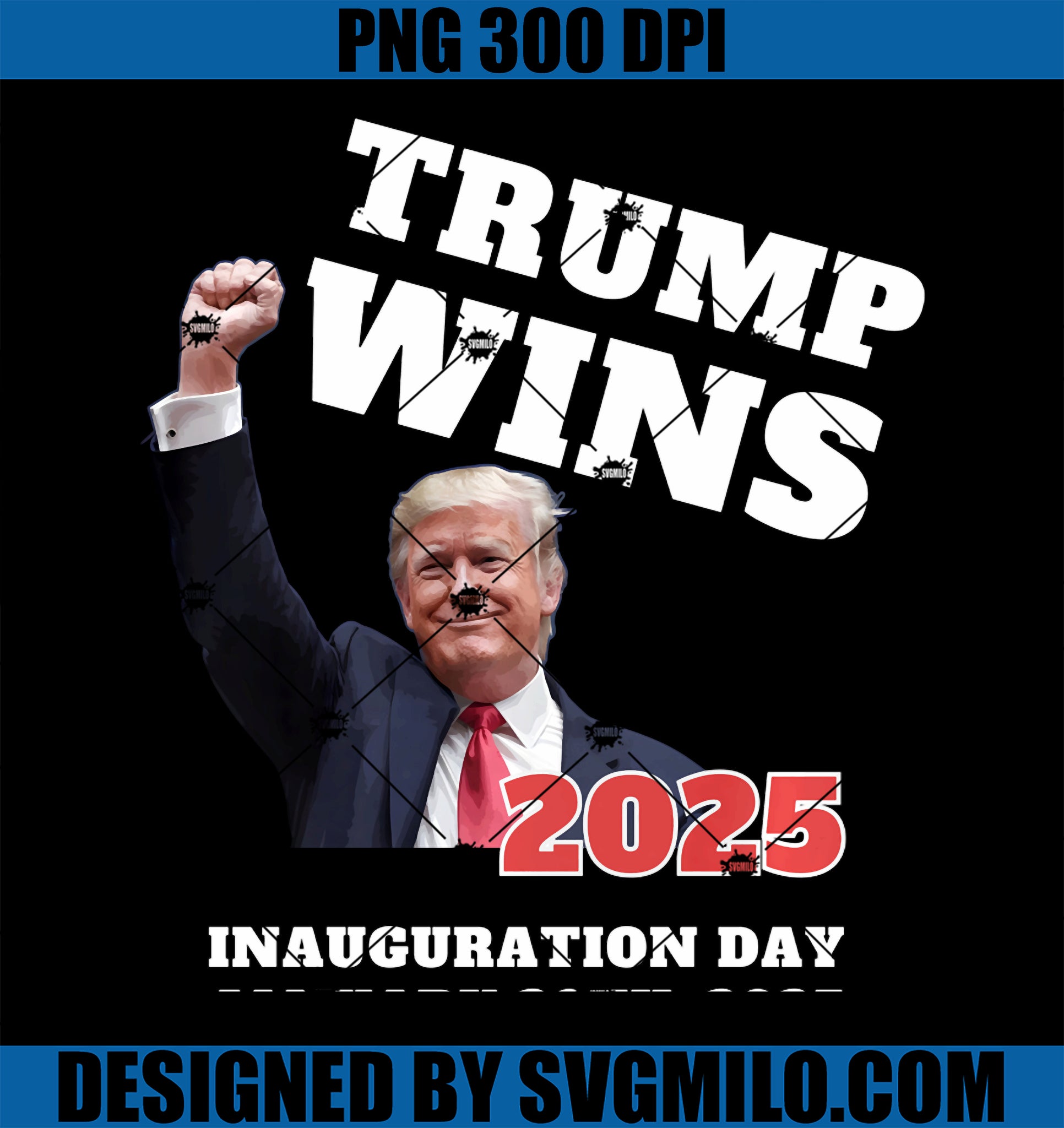 TRUMP WINS 2025 INAUGURATION DAY Crew Liberal Tears PNG