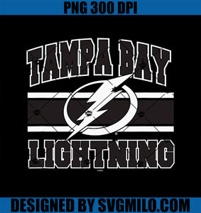 Tampa Bay Lightning Stripe Royal Blue Officially Licensed PNG