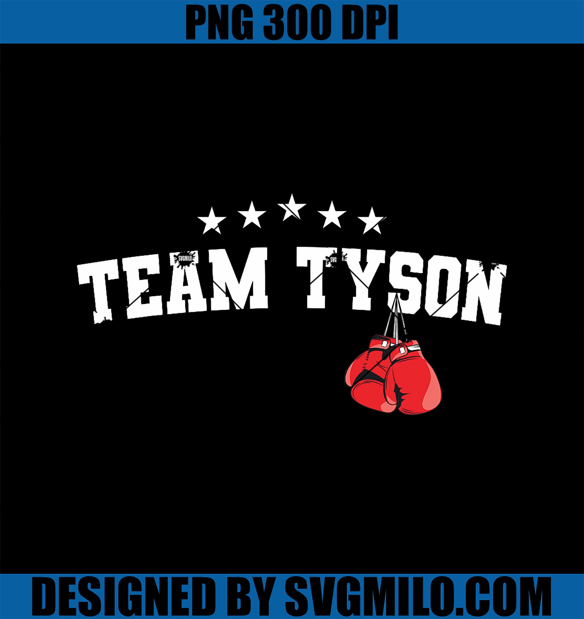 Team TYSON Family Personalized Name TYSON Vintage PNG