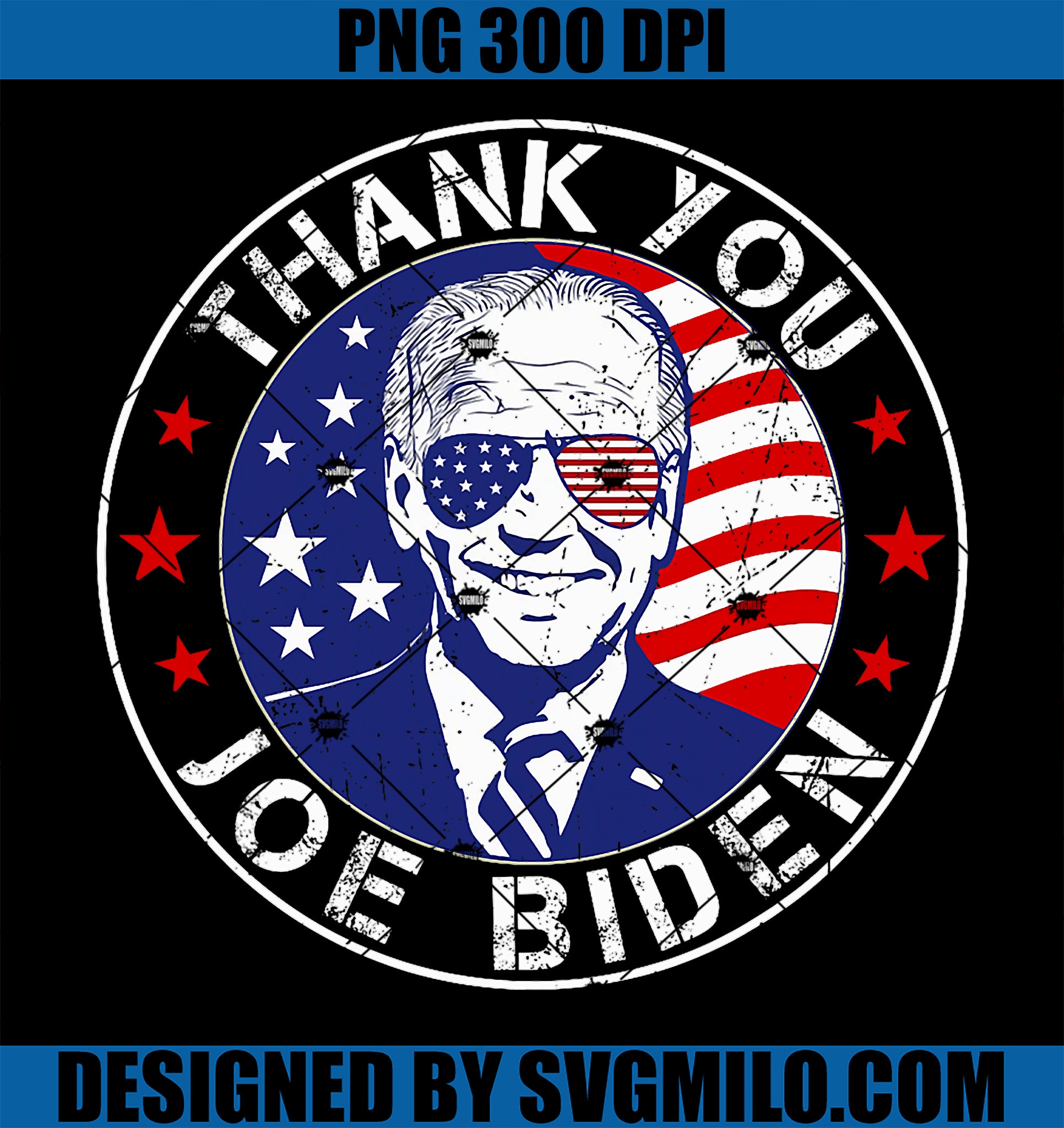 Thank You Joe Biden USA Flag President Thanks Joe PNG