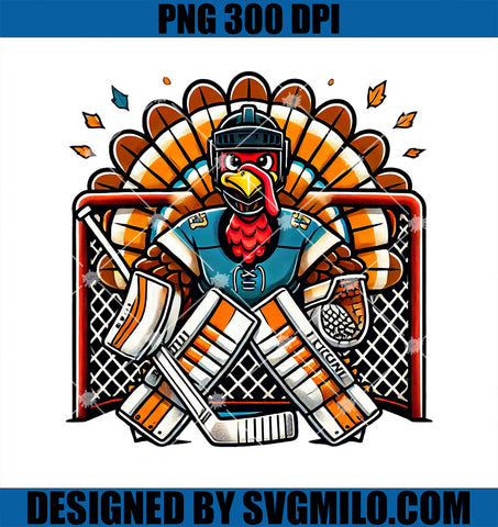 Thanksgiving Turkey Ice Hockey Goalie Youth Boys Thankful PNG