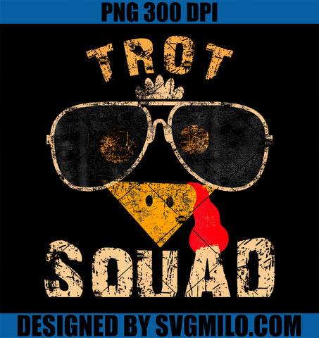 Thanksgiving Turkey Trot Squad PNG, 2025 Trot Race PNG