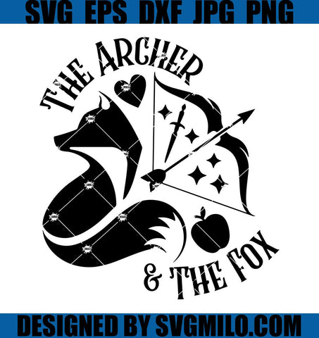 The Archer & The Fox SVG, A Curse For True Love SVG