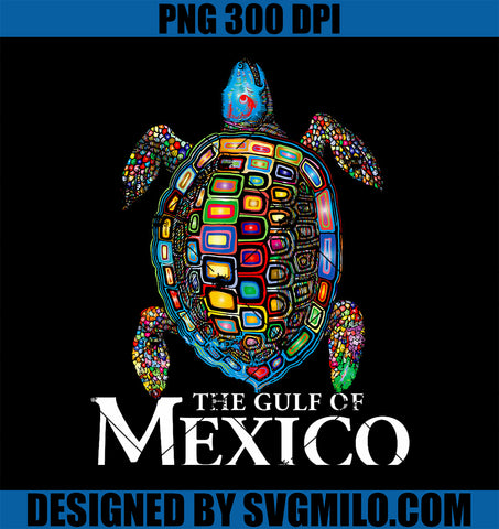 The Gulf Of Mexico PNG, EDM Music Rave Dance Sea Turtle Graphic PNG