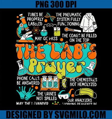 The Lab Prayer Lab Week 2025 PNG, Medical Laboratory Scientist PNG