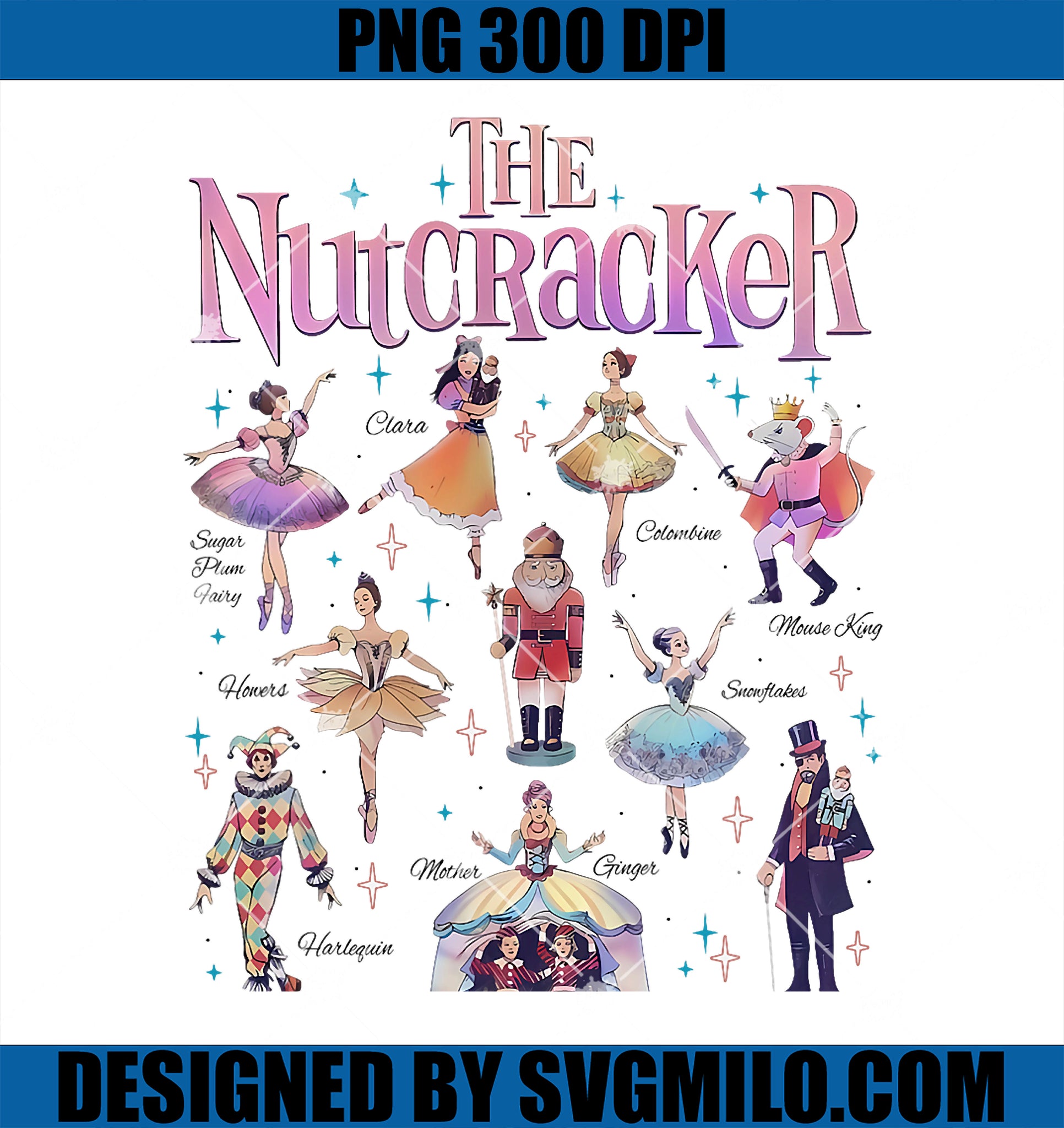 The Nutcracker Ballet Christmas Sugar Plum Fairy Xmas Party PNG