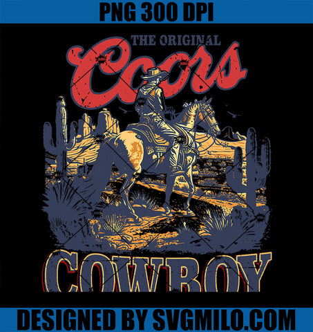 The Original Coor Cowboys PNG, Western Country Cowhide Riding PNG