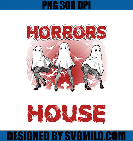 There's Some Horrors In This House PNG, Spooky Ghost Halloween PNG