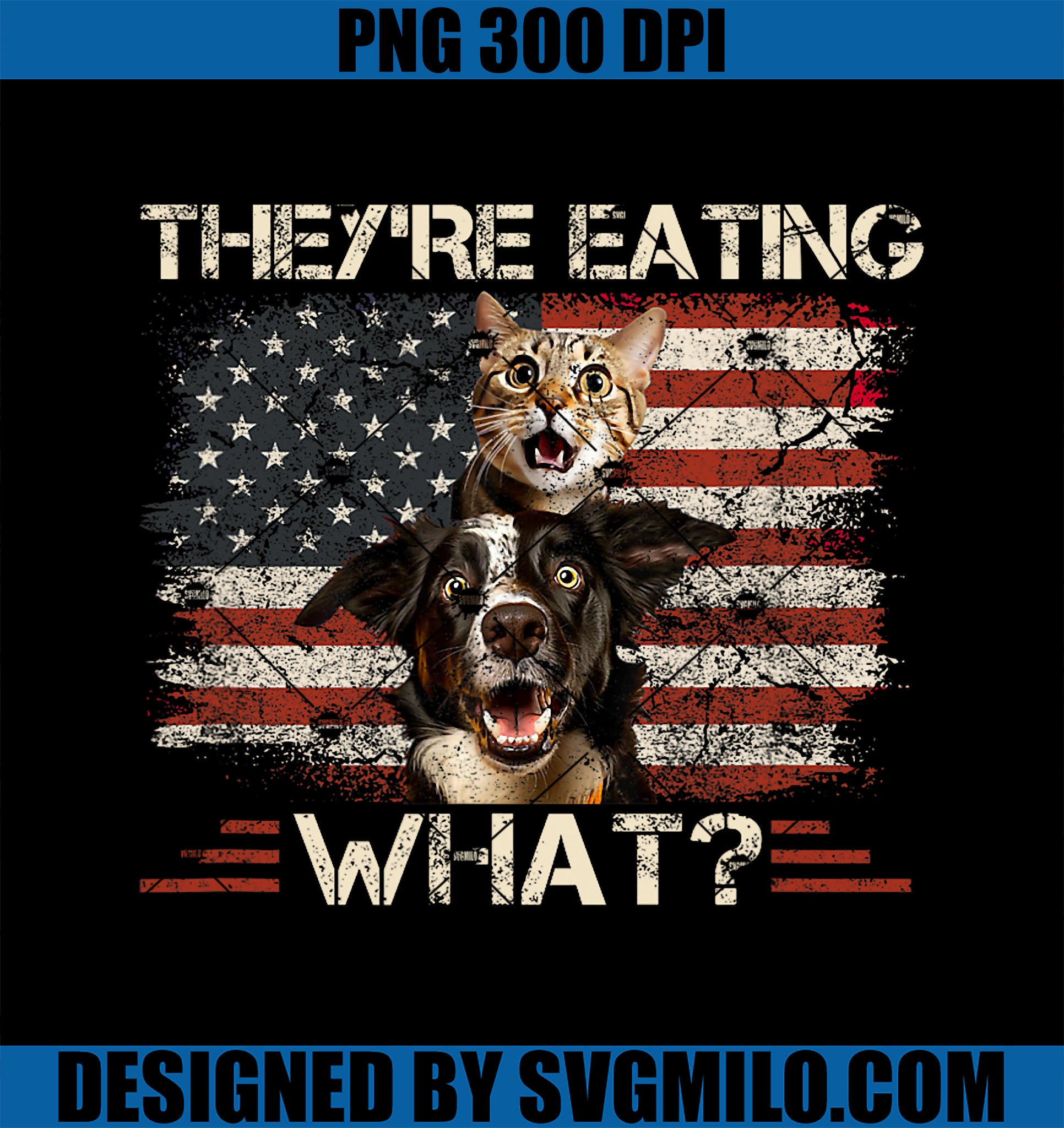 They_re Eating What Dog Cat US President Election Trump 2024 PNG