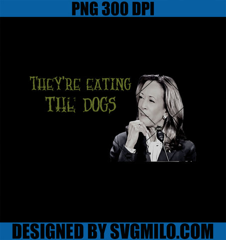 They_re eating the dogs PNG, Kamala Harris Debate Response PNG