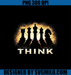 Think Chess Strategy Player PNG, Design PNG