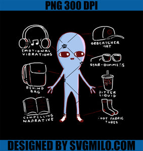 Threadless Nathan W. Pyle Strange Planet Essentials PNG