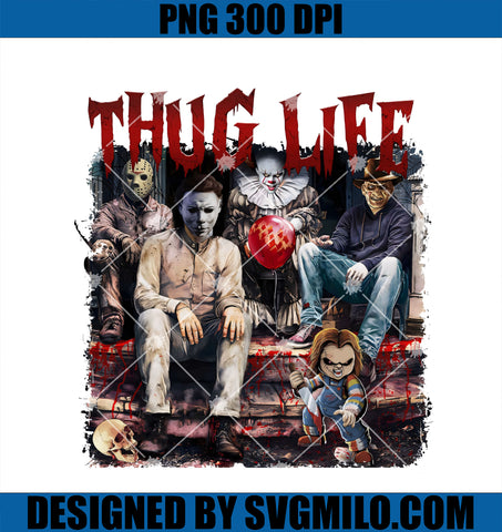 Thug Life Horror Movie PNG, Horror Halloween PNG