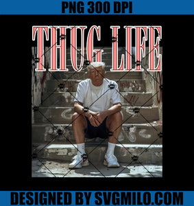 Thug Life PNG, Trump Thug Life PNG