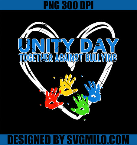 Together Against Bullying Unity Day Bullying Prevention PNG