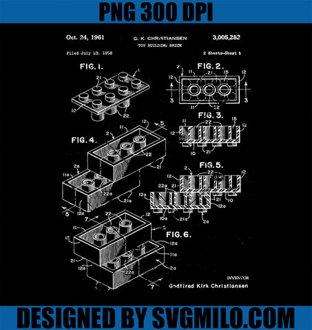 Toy Building Brick PNG, Patent PNG