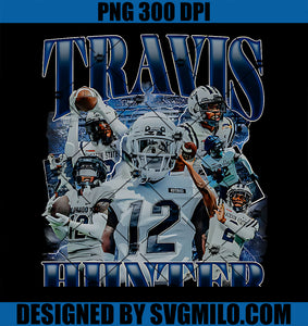 Travis Hunter Design 90s Graphic PNG