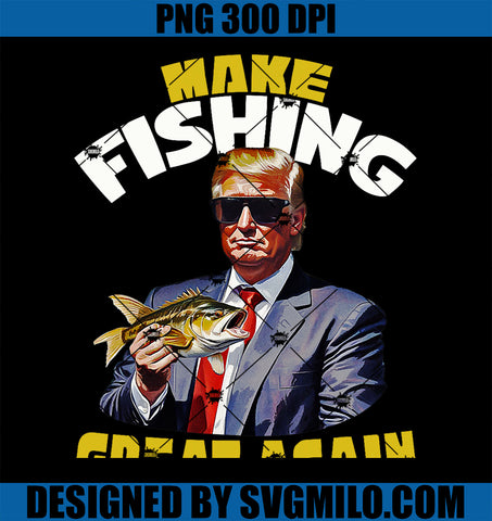 Trout Fishing, Trump Fishing Apparel PNG