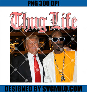 Trump Thug Life PNG, Snoop Dogg Trump PNG