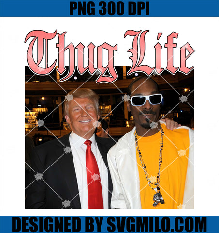 Trump Thug Life PNG, Snoop Dogg Trump PNG