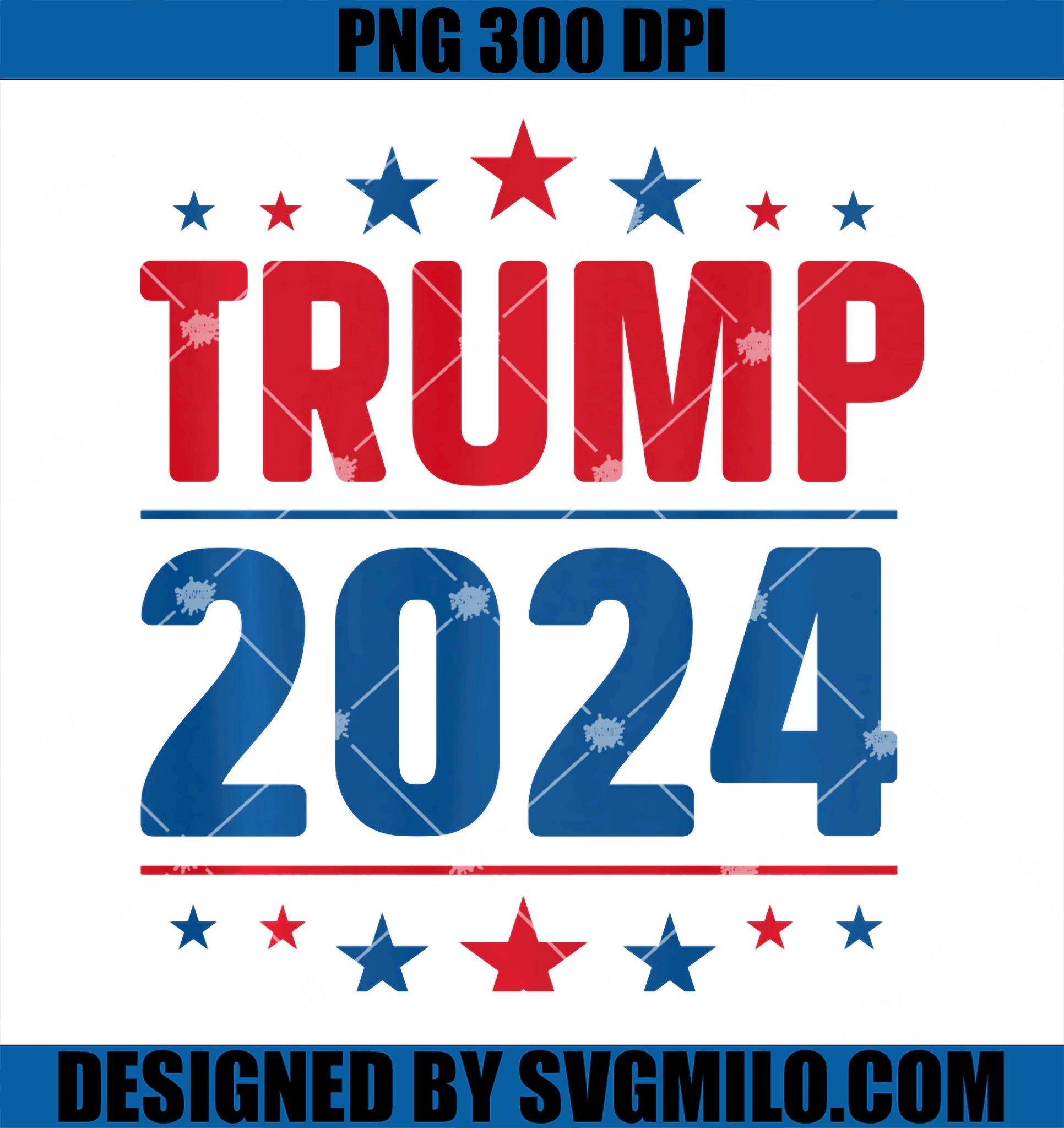 Trump 2024 Trump for President PNG