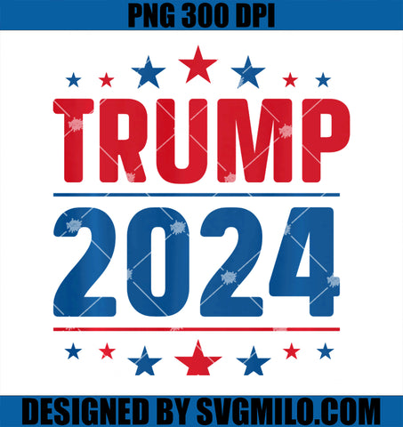 Trump 2024 Trump for President PNG