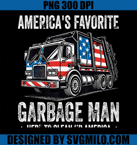 Trump America_s Favorite Garbage Man Trump In Trash Truck PNG