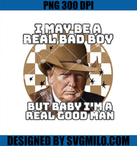 Trump Bad Boy PNG, Trump Good man PNG