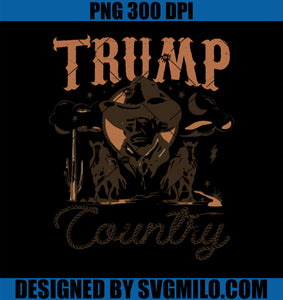 Trump Country PNG, Trump Cowboy PNG