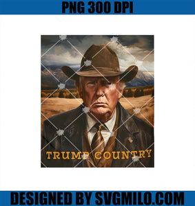 Trump Country PNG, Trump Cowboy PNG