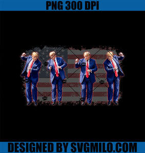 Trump Dance Save America Trump 2024 PNG