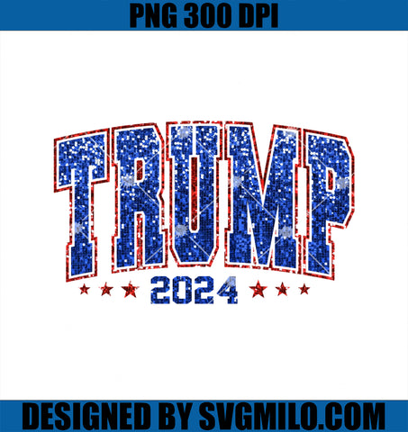 Trump For Women 2024 PNG, Retro Trump Girl MAGA Trump 2024 PNG