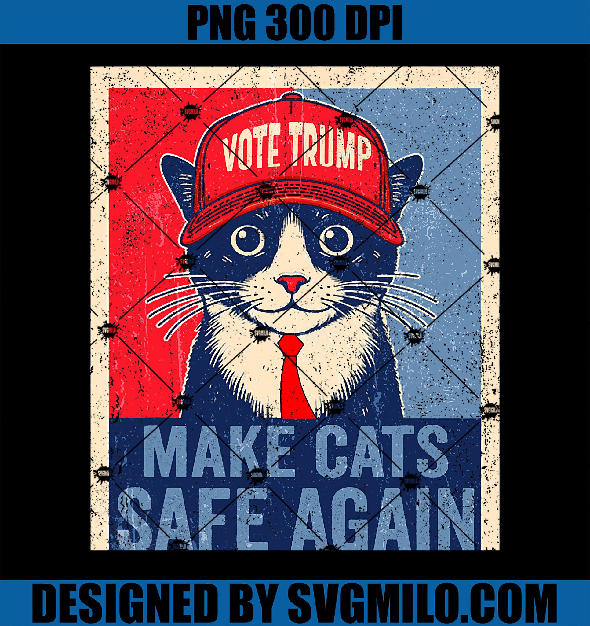 Trump Harris Make Pet Safe Again Democratic Republican PNG