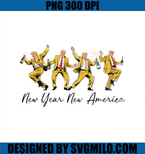 Trump New Year New America PNG, Trump New Year PNG