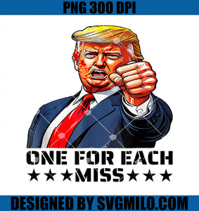 Trump One For Each Miss Trump PNG, Vote Trump 2024 America PNG