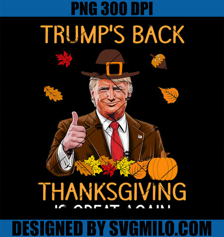 Trump Thanksgiving Turkey Autumn Fall Thankful PNG