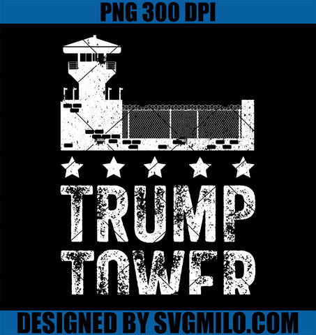 Trump Tower Prison PNG, Funny Anti-Trump Political Humor PNG