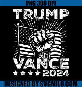 Trump Vance 2024 Donald Trump J.D. Vance For President PNG