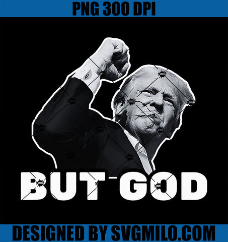 Trump But God PNG, Trump 2024 PNG